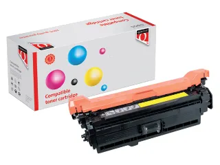 Tonercartridge Quantore alternatief tbv HP CE402A 507A geel - 1