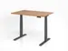 Av. régl. él. hauteur bureau assis/debout,HxlxP 640-1290x1200x800mm