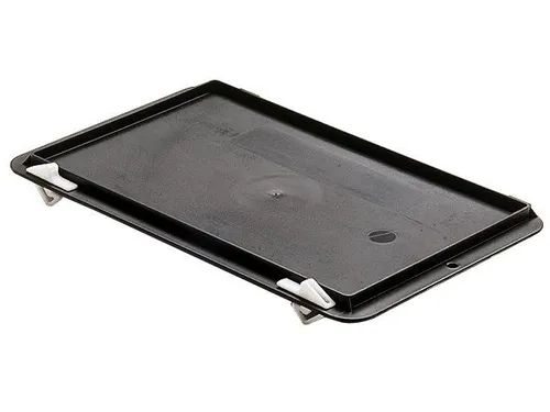 Sluitdeksel Voor Euronorm-stapelbak 75x300x200mm Zwart