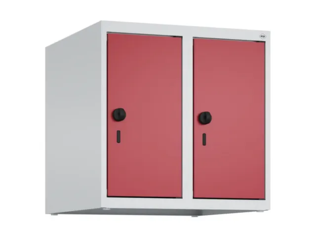 opzetkast,v. locker,2vak.,vak B 250mm,HxBxD 500x500x500mm,vleugeldeur
