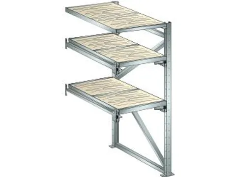 uittrekstelling voor zware lasten,HxBxD 2000x890x1260mm,vaklast 800kg