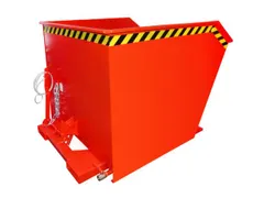 Kiepbak voor spaanders,HxLxB 780x1640x1280mm,1m³,draagverm. 1500kg