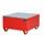 Systeem-Opvangbak Rood 1x 200l Opvangvol. 203l 465x 800x 800mm Rooster