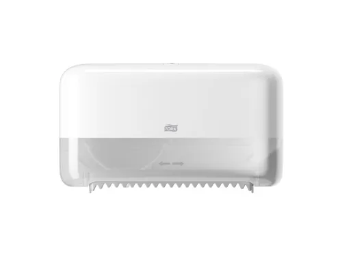 Tork 558040 T7 OptiServe Hulsloos Toiletpapier Dispenser Elevation Wit