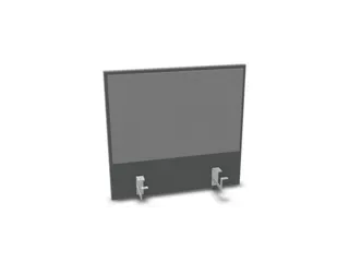opzetpaneel bureau aanbouw achter MS-donkergrijs BN8078-grijs 600mm - 1