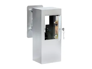 Key Security Box Ksb 007 Inbouwmuur Dubbelbaard Sleutelslot Grijs - 2