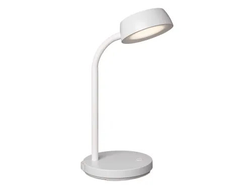 Bureaulamp MAUL Abby LED op voet wit