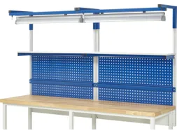 opbouwelement,v. werkbank,HxBxD 1380x2500x350mm,draagverm. 100kg,staal