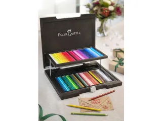 Kleurpotlood Faber Castell Polychromos houten koffer 72 stuks - 16