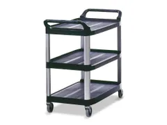 Werkwagen X-tra Rubbermaid Zwart