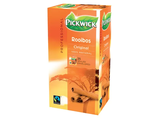 Thee Pickwick Fair Trade rooibos 25x1.5gr