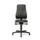 Werkstoel Ergoplus 40 Kunstleer Zwart 450-600mmx460x410-470mm Wielen