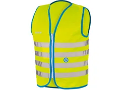 Fun Jacket Reflecterend Fluohesje Kind Geel Medium