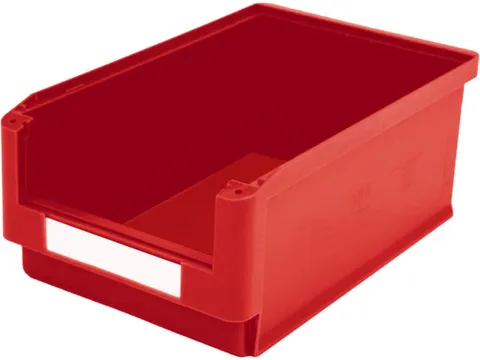 Zichtbakken Hxbxd 200x313x500/450mm Pp Rood