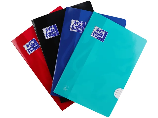 Schrift Oxford school A4 lijn 120blz assorti