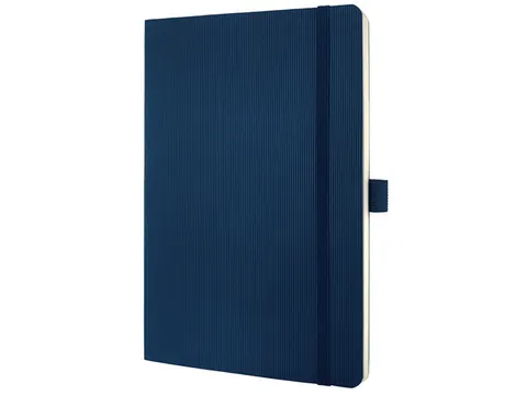 Notitieboek Conceptum Pure A5 blauw gelinieerd softcover. Genummerde p