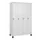 locker,HxBxD 1950x1200x500mm,4vak,vak B 300mm,draaigrendel,voeten