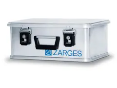 Aluminium Transportkist 24l Hxlxb 200x500x340mm 2 Clipsluitingen