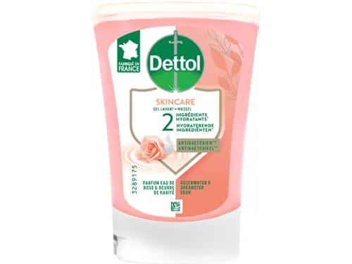 Dettol No Touch Handzeep Nourish Rozenwater & Sheaboter vulling 250ml