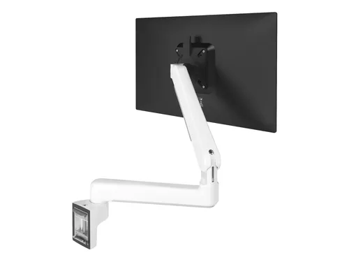 Viewprime plus monitorarm gasgeveerd 1 scherm railbevestiging Wit