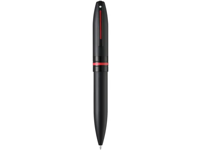 Balpen SHEAFFER Icon E9108 Matte black lacquer red PVD trims