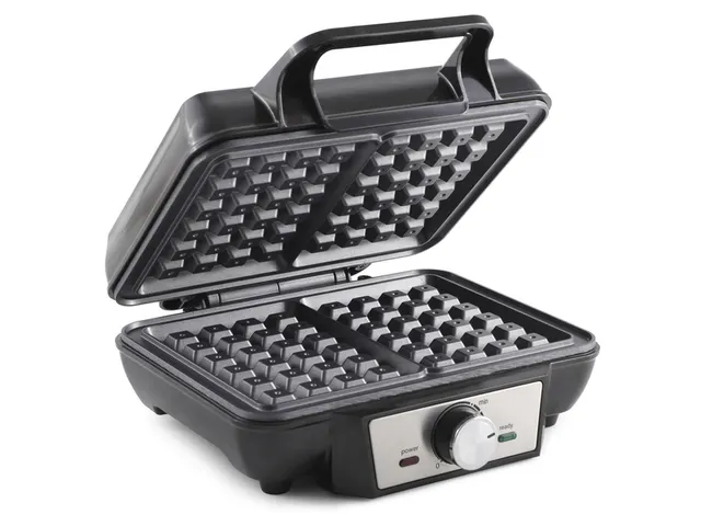 Tomado TWM2301S Wafelijzervoor 2 wafels 1000W Zwart