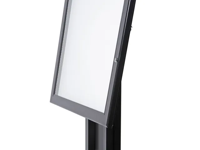 Menustandaard LED Verlicht Zwart 4xA4