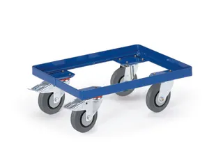 onderwagen voor kratten,draagverm. 250kg,laadvl. LxB 810x610mm - 1