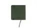 Schetsboek Kangaro 12x12cm forest green PU HC 80 vel 140gr roomwit met