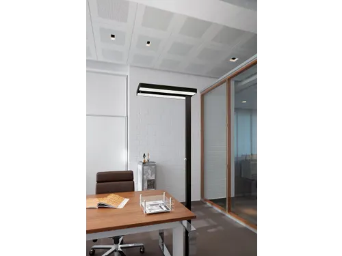Vloerlamp LED MAULjuvis Zwart Sensor Dimbaar Voet