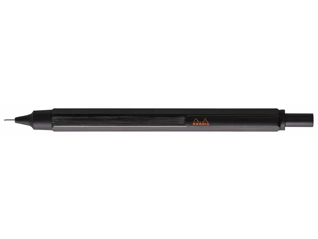 Portemine Rhodia scRipt Hexagonal 0,5mm Alu Noir