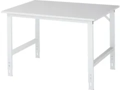 werkbank,ESD,HxBxD 760-1080x1250x1000mm,houtblad