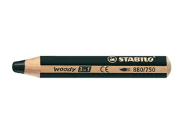Kleurpotlood Stabilo Woody 880 3 In 1 Zwart