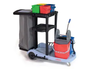 Reinigingswagen,Mopwringer,Zakhouder,Bak - 2
