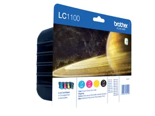 Brother LC-1100 Valuepack Inktcartridges Zwart + Kleur - 1