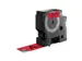Labeltape Dymo LabelManager D1 polyester 24mm zwart op rood