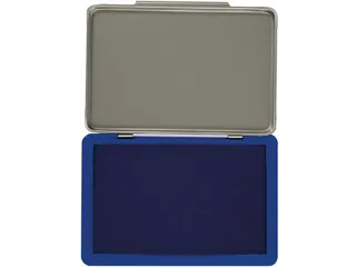 Stempelkussen 110x70mm Blauw - 4