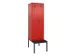 locker met bank,voor scheiding van kleding,HxBxD 2120x600x815mm,2vak