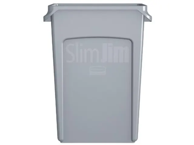 Rubbermaid afvalcontainer Slim Jim 87 liter grijs