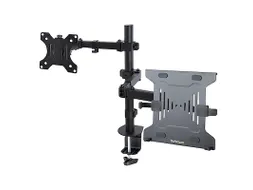 Monitor Arm met VESA Laptopbeugel 32 Inch Zwart