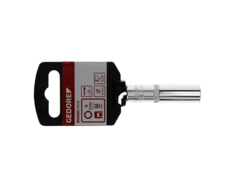 R41000909 Inbus 1/4 inch zeskant 9mm lengte 50mm