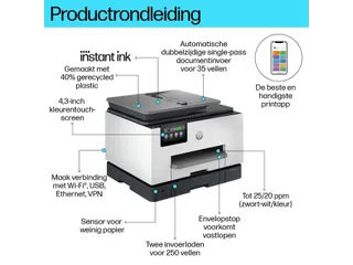 Multifunctional inktjetprinter HP Officejet 9132E - 7