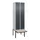 locker voor scheiding van kleding,HxBxD 2120x600x815mm,2vak