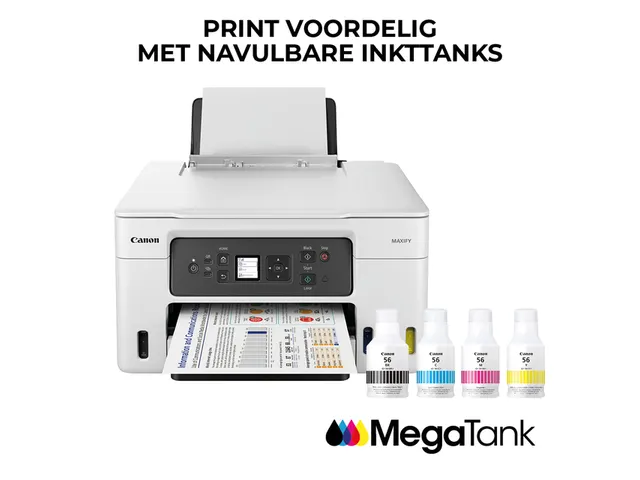 Multifunctional inktjetprinter Canon MAXIFY GX3050