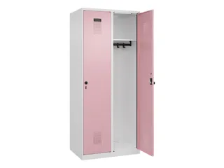 locker,HxBxD 1850x800x500mm,2vak,vak B 400mm,draaigrendel - 2
