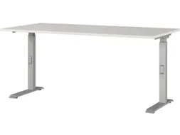 In hoogte verstelbaar bureau,HxBxD 680-910x1600x800mm,blad spaanplaat