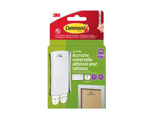 Bevestigingsstrip Command 3M 17048C Metalen Haak Voor Draad 3,6kg