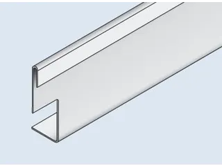 bureaupaneel,v. inhaakstelling,HxB 75x1300mm,m. diagonaalschoren - 1