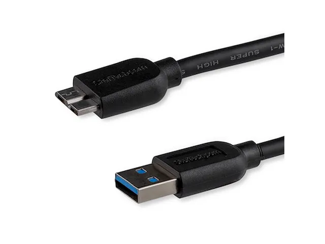 Dunne micro USB 3.0-kabel 0.5 meter