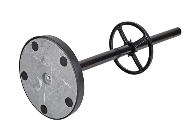 Kapstok MAUL Grando staand 175cm 16 haken zwart RAL9004